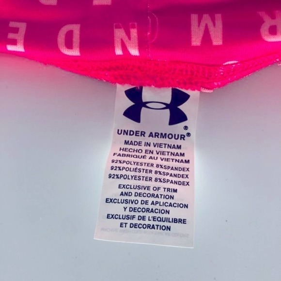 Under Armour Girls Pull On Leggings Size 4 - Picture 4 of 4